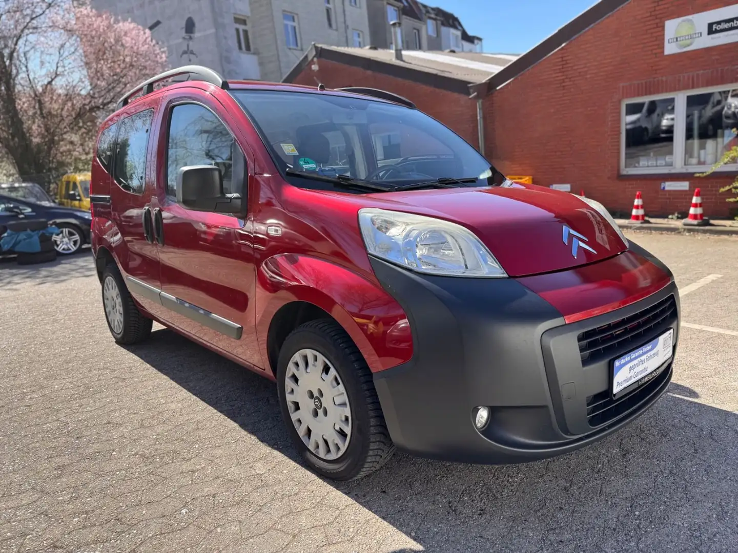 Citroen Nemo Multispace 1.4*PDC*Klima*Tüv*2Schiebetüren Rot - 1