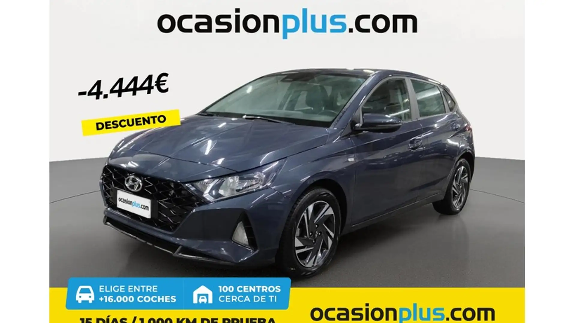 Hyundai i20 1.0 TGDI Klass 100 Gris - 1