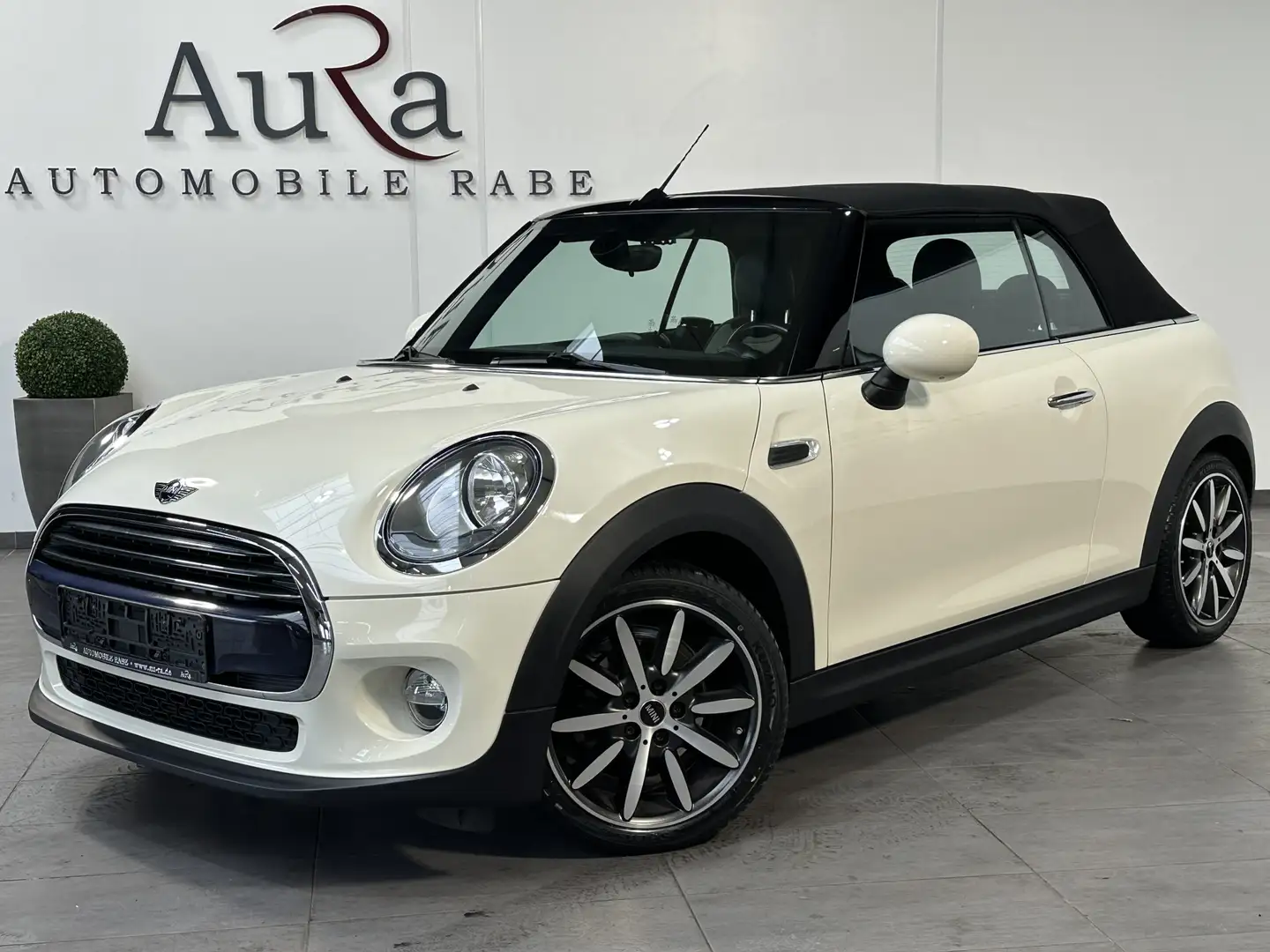 MINI Cooper Cabrio Pepper NAV+SHZ+PDC+TEMPO+17ZO+2HD Blanc - 2