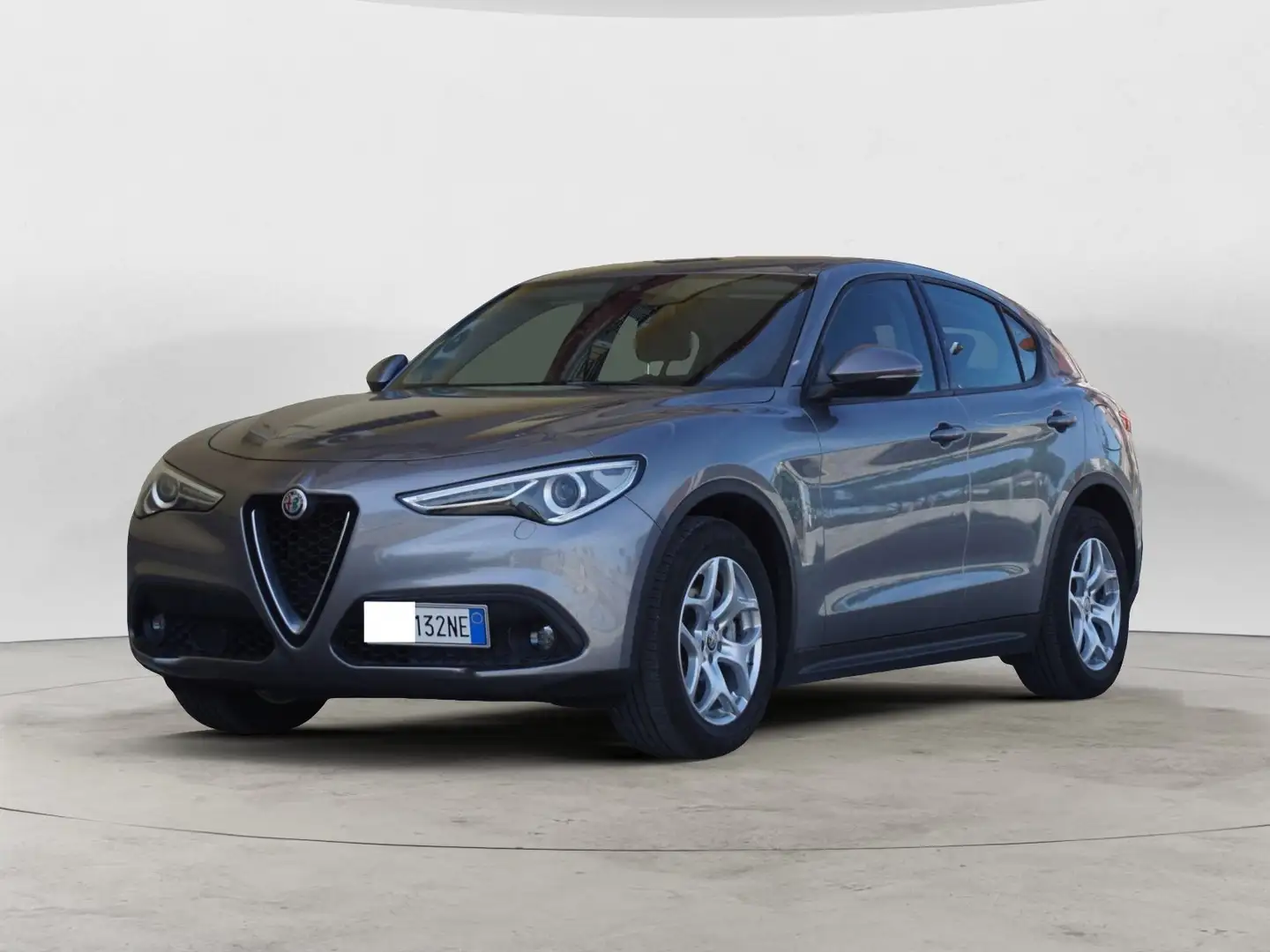 Alfa Romeo Stelvio 2.2 Turbodiesel 160 CV AT8 RWD Business Grigio - 1
