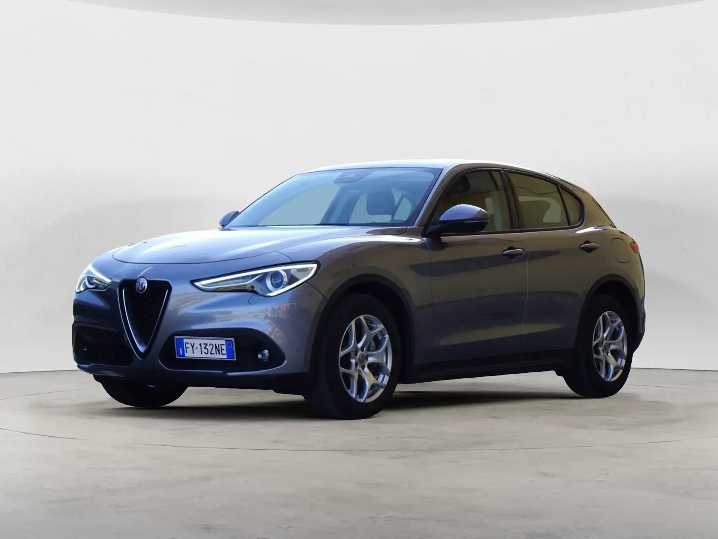 Alfa Romeo Stelvio 2.2 Turbodiesel 160 CV AT8 RWD Business Grigio - 2