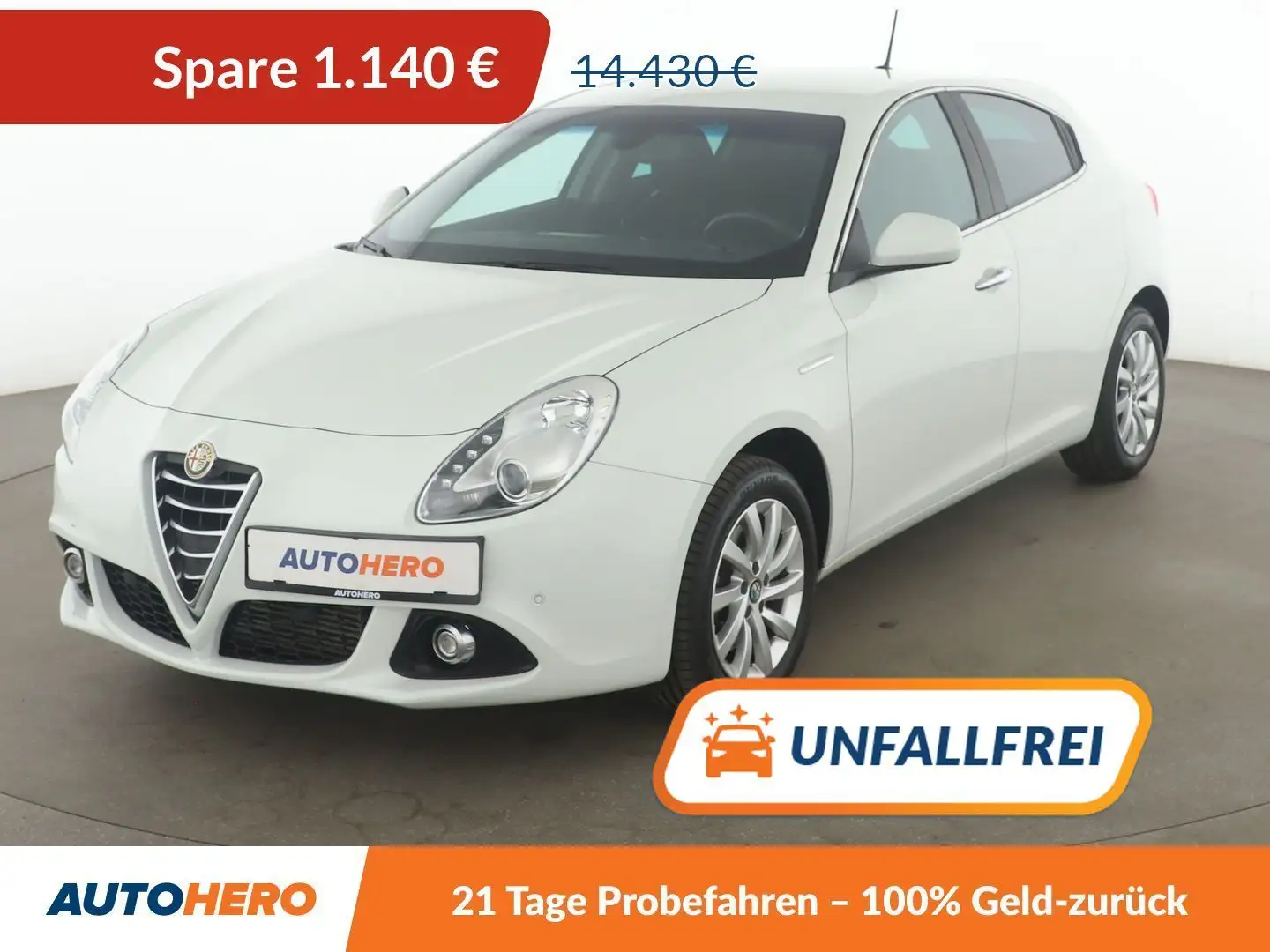 Alfa Romeo Giulietta 2.0 JTDM Turismo *ALU*PDC*SHZ* Weiß - 1