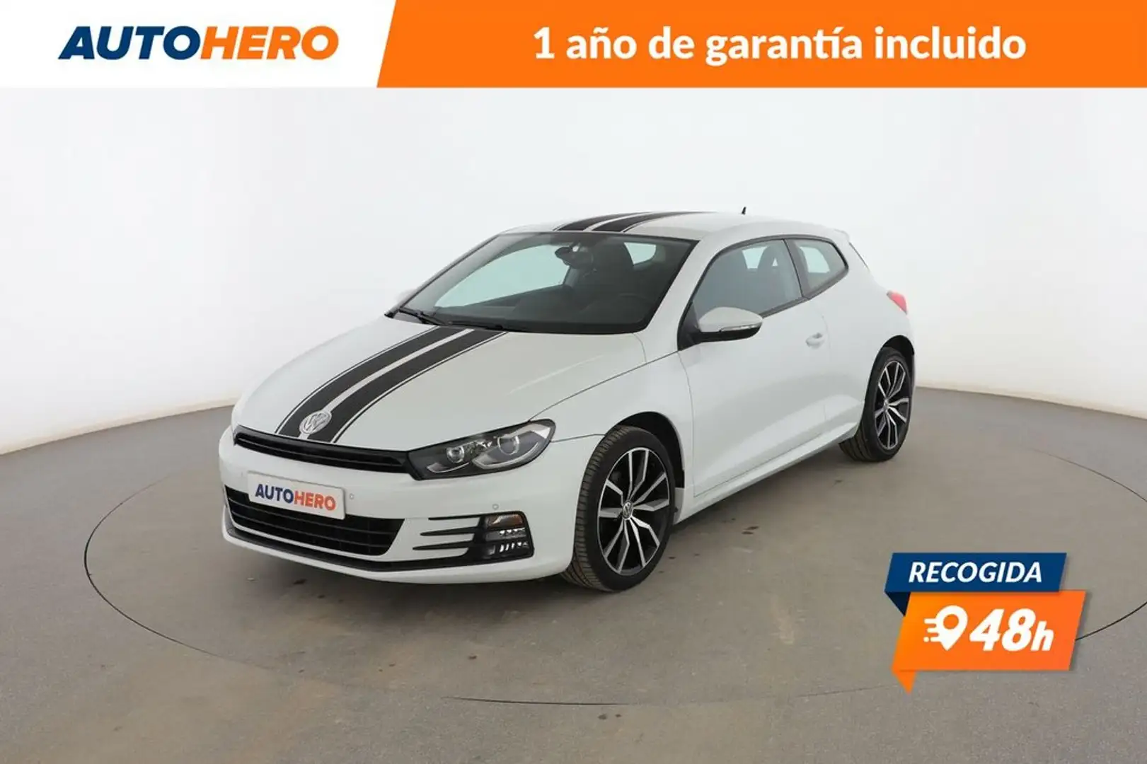 Volkswagen Scirocco 2.0 TDI GT Blanc - 1