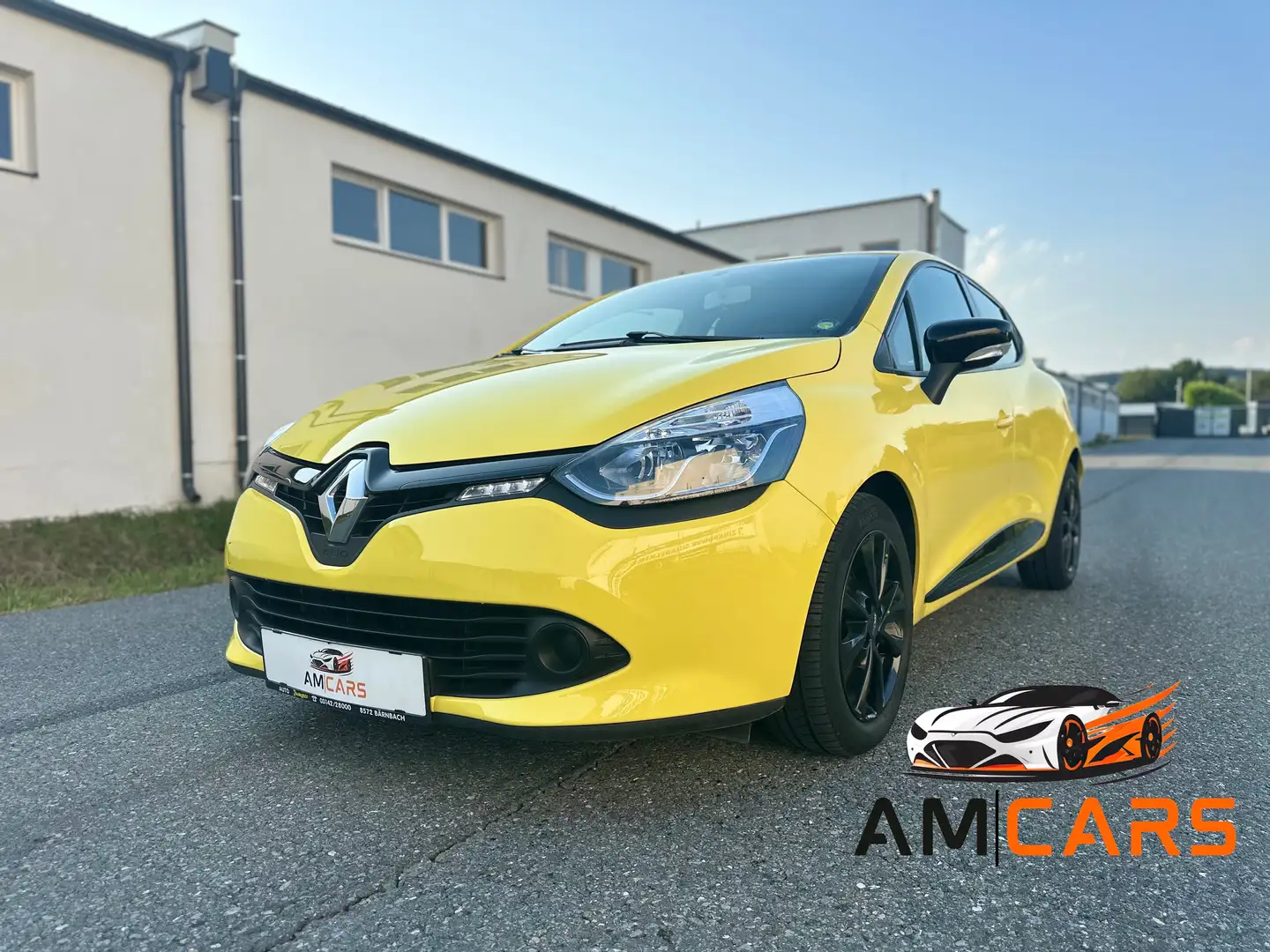 Renault Clio Tonic 1,2 16V 75 Gelb - 1