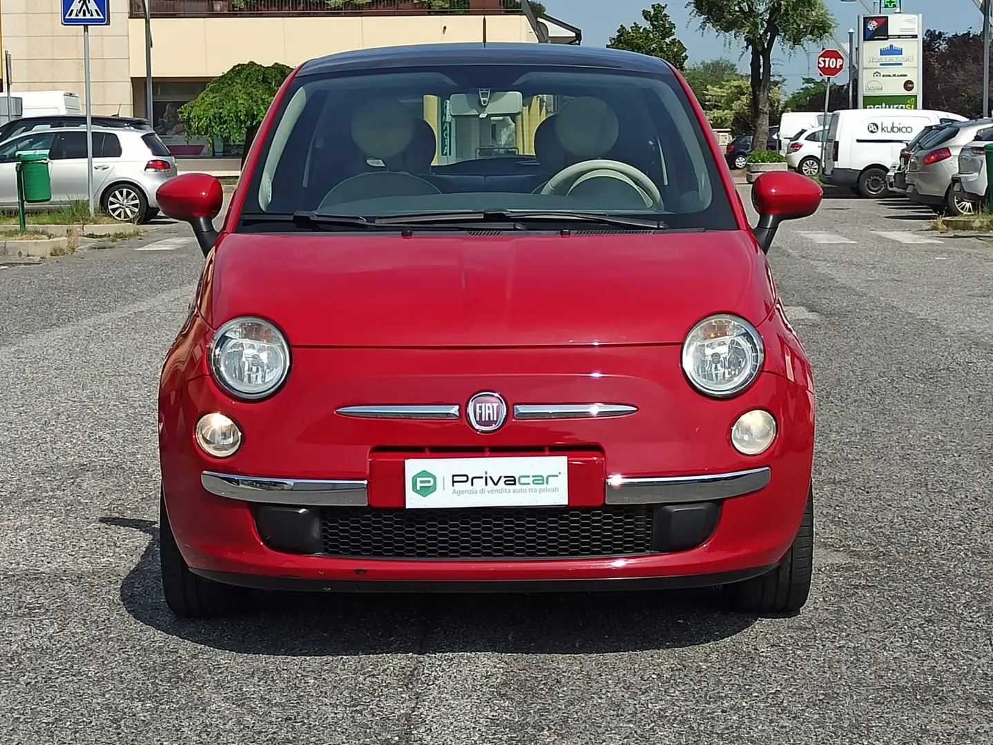 Fiat 500 1.2 Lounge 69cv UNIPROP NEOPATENTATI KM CERTIFICA Rosso - 2