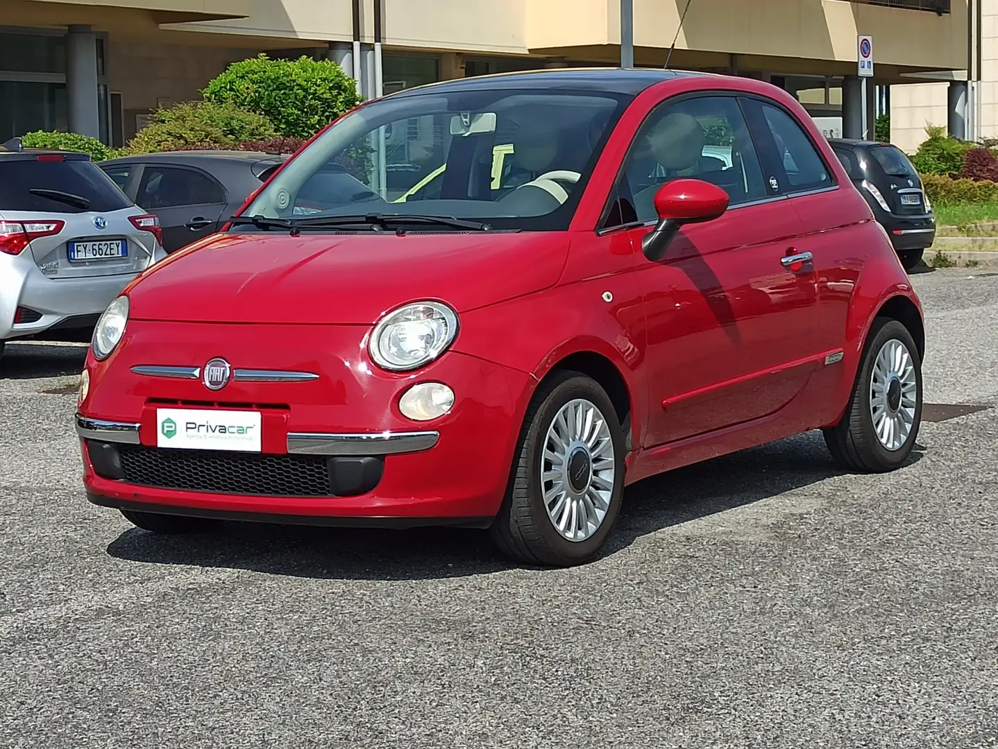 Fiat 500 1.2 Lounge 69cv UNIPROP NEOPATENTATI KM CERTIFICA Rosso - 1