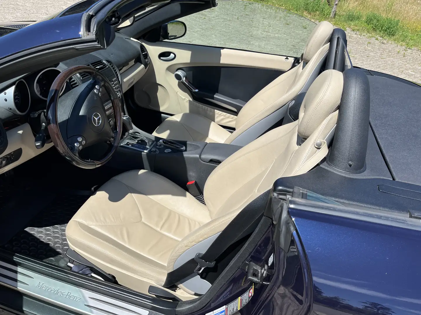 Mercedes-Benz SLK 200 SLK200 kompressor Blauw - 2