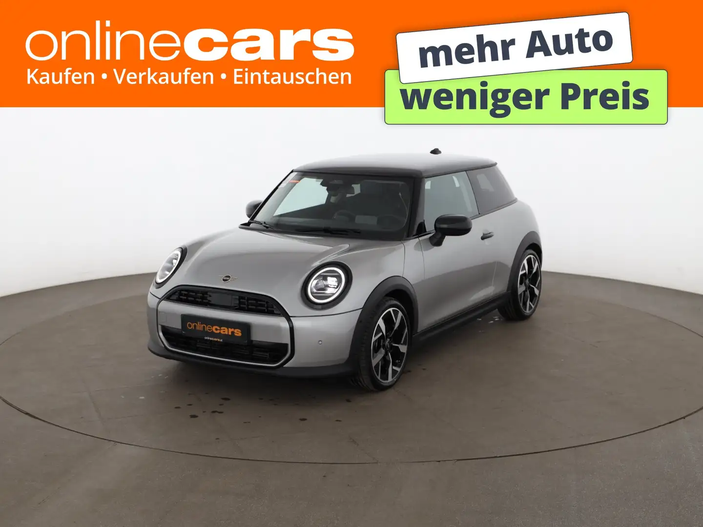 MINI Cooper C Classic Aut LED HEAD-UP NAVI LEDER R-CAM Silber - 1