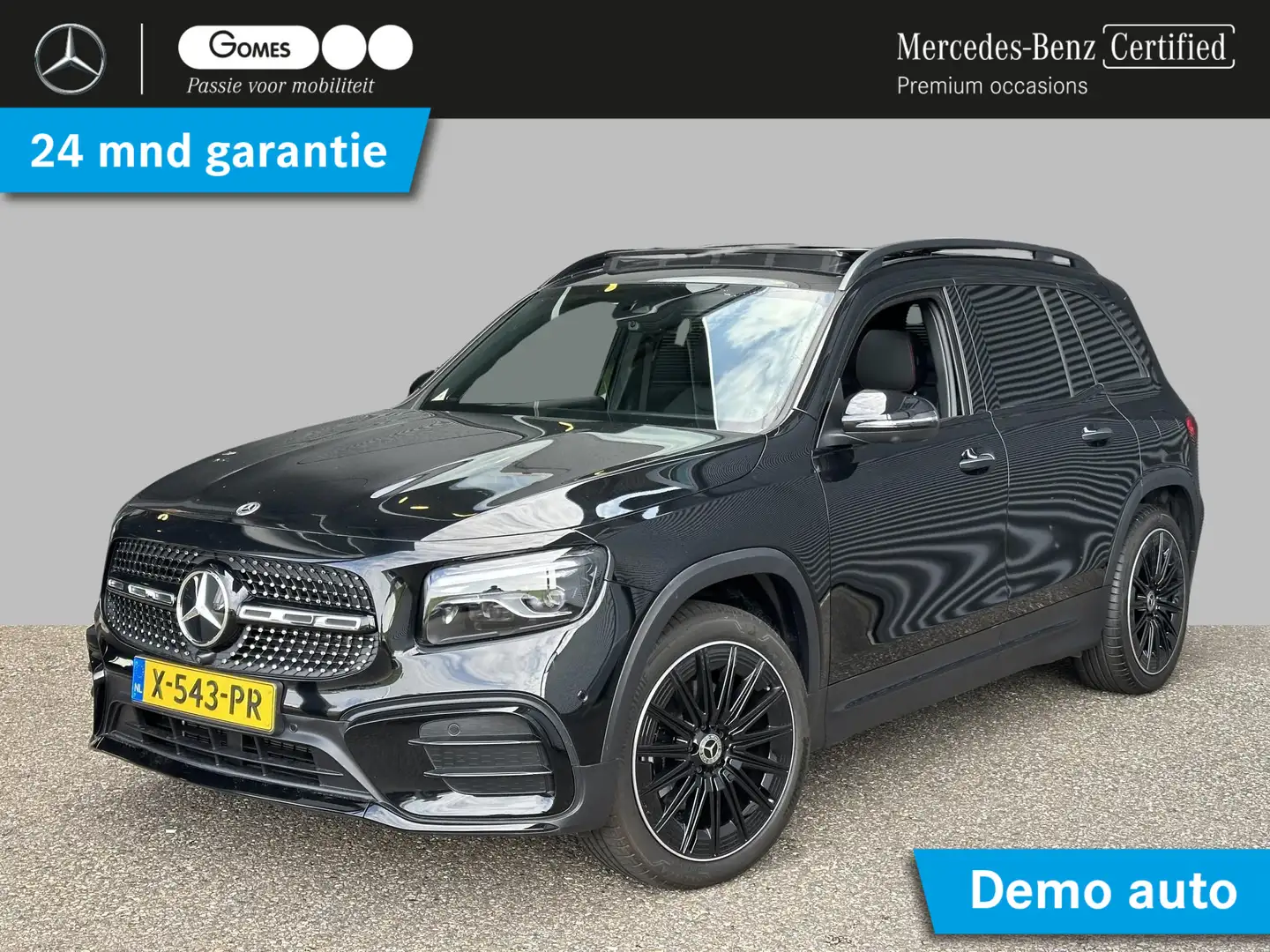 Mercedes-Benz GLB 200 AMG Line | Premium Plus | Nightpakket | Panoramada Zwart - 1