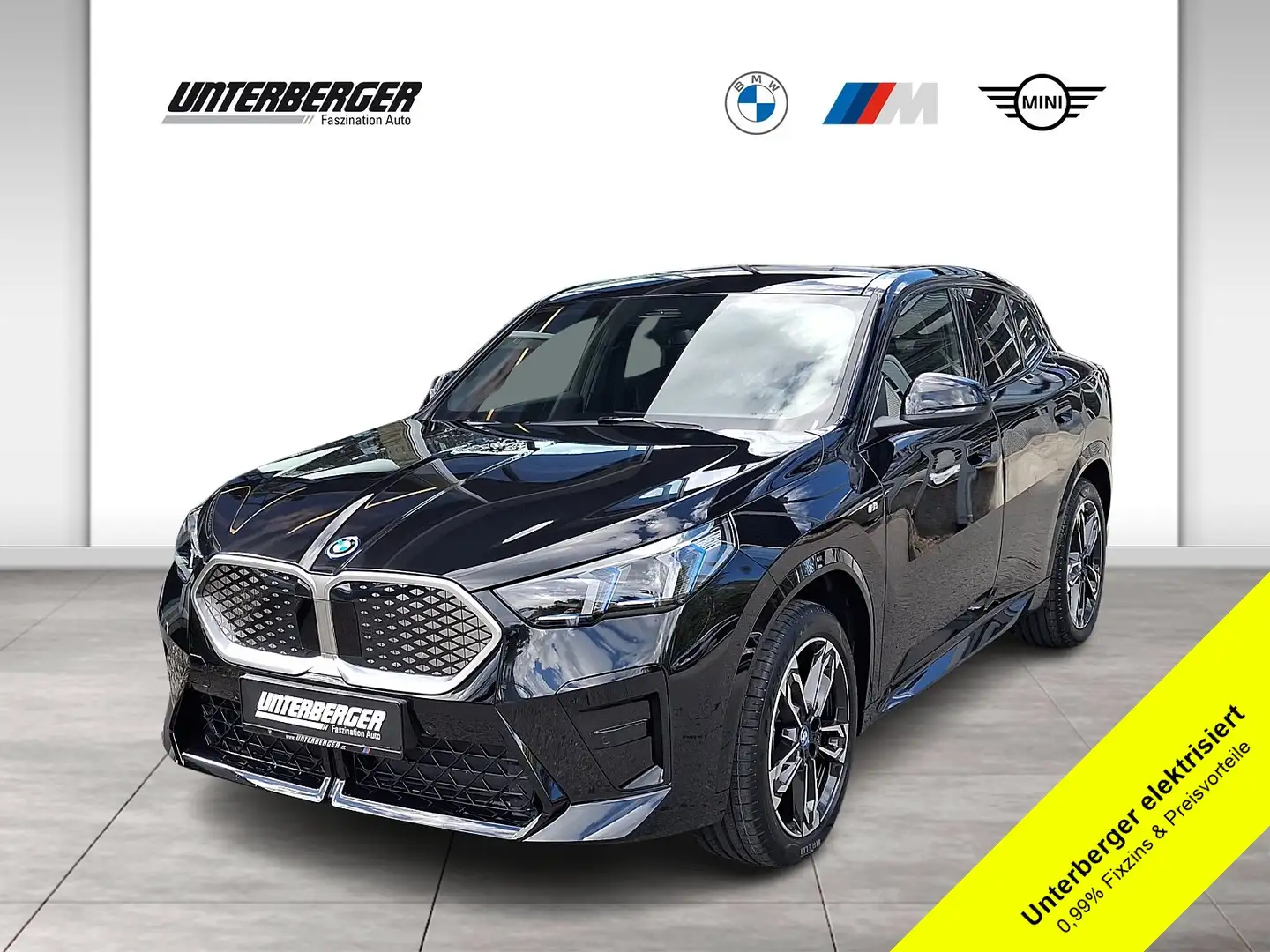 BMW iX2 eDrive20 *0,99% Fixzins Leasing* M Sportpaket // A Noir - 1