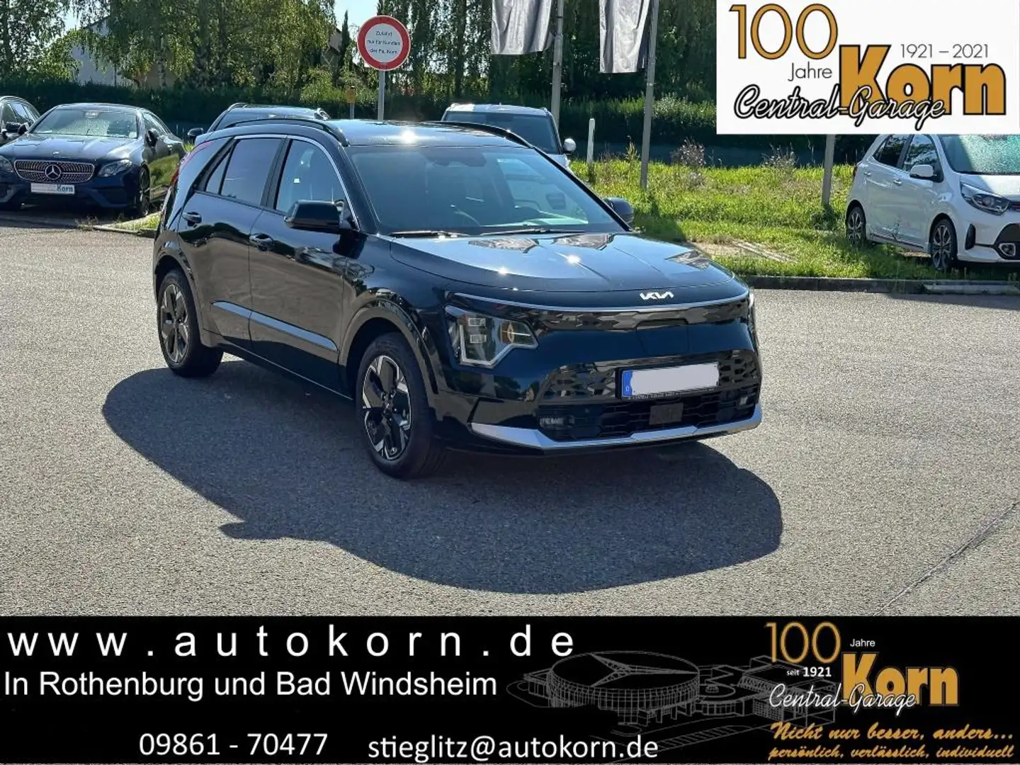 Kia Niro EV Inspiration StandH uvm. Zwart - 2