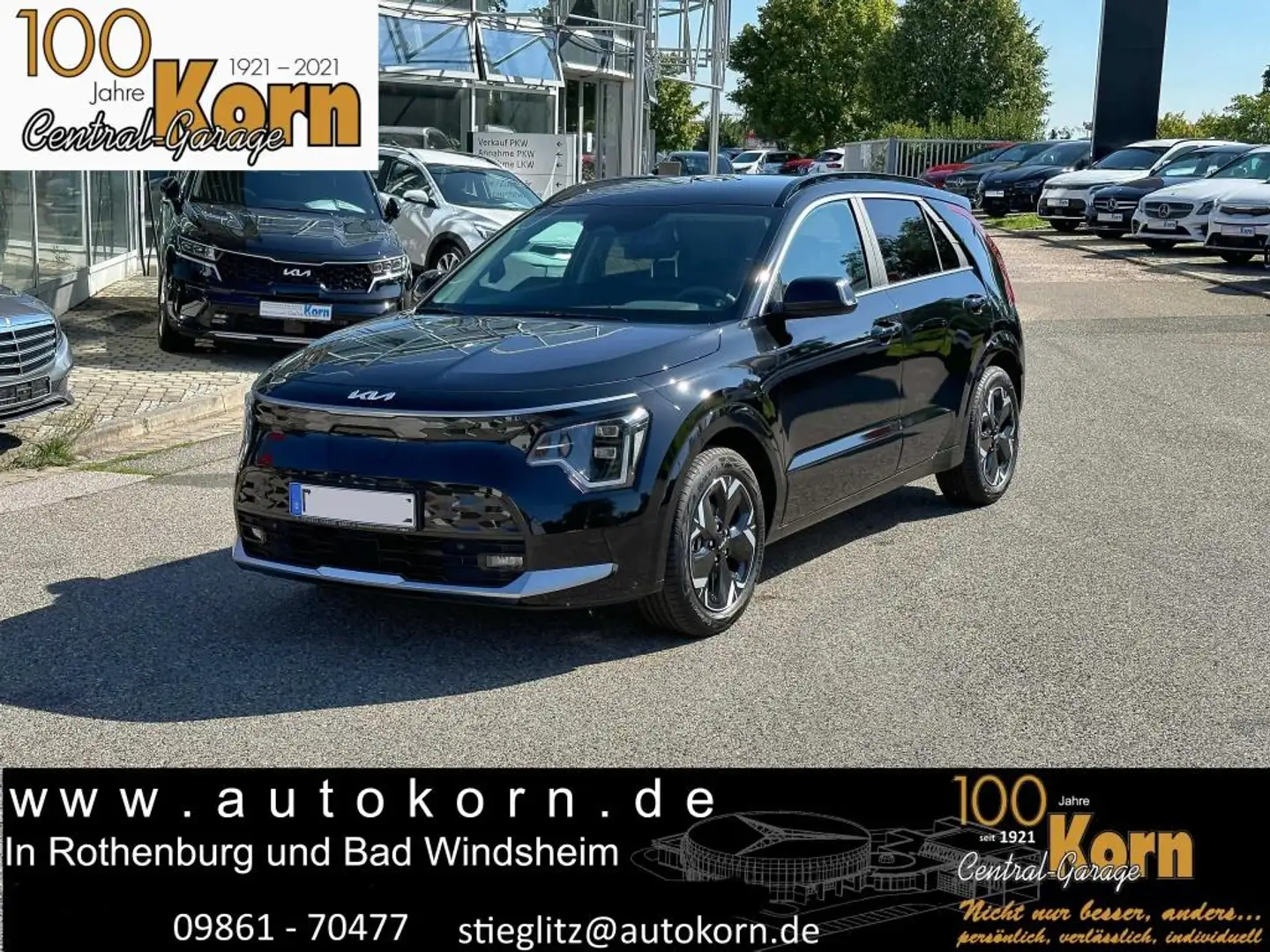 Kia Niro EV Inspiration StandH uvm. Černá - 1
