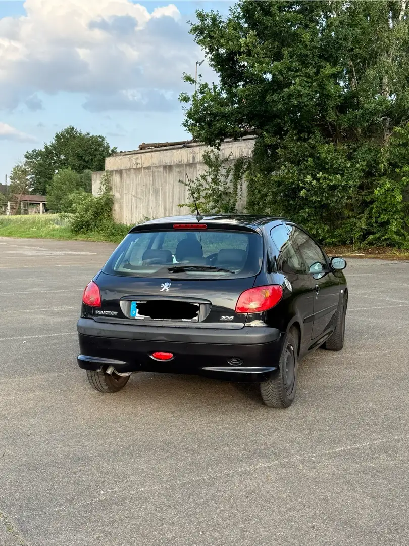 Peugeot 206 90 Grand Filou Schwarz - 2