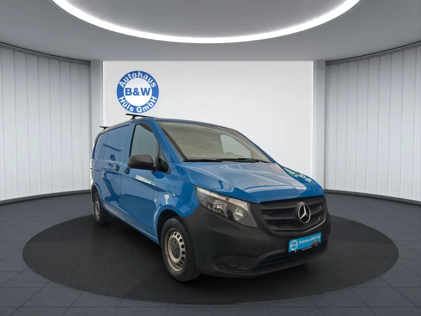 Mercedes-Benz Vito Kasten CDI FWD kompakt 1Ha*TEMPOMAT*NAVI Blau - 1