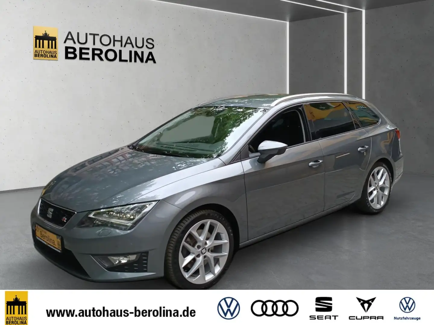SEAT Leon ST 1.8 TSI FR DSG *LED*NAV*GRA*PDC*SHZ* Grau - 2