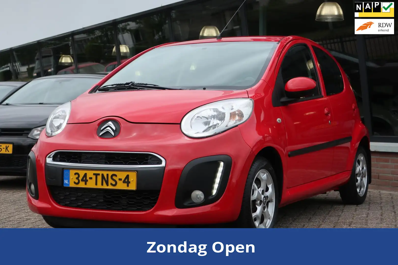Citroen C1 1.0 First Edition LED_AIRCO_LMV_FACELIFT. Rouge - 1