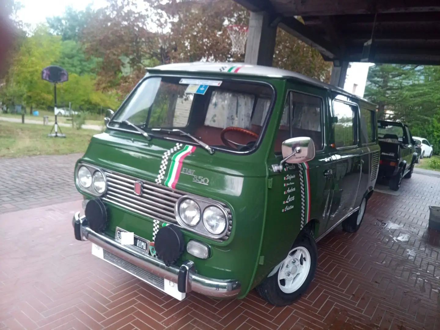 Fiat 850 Familiare Verde - 1