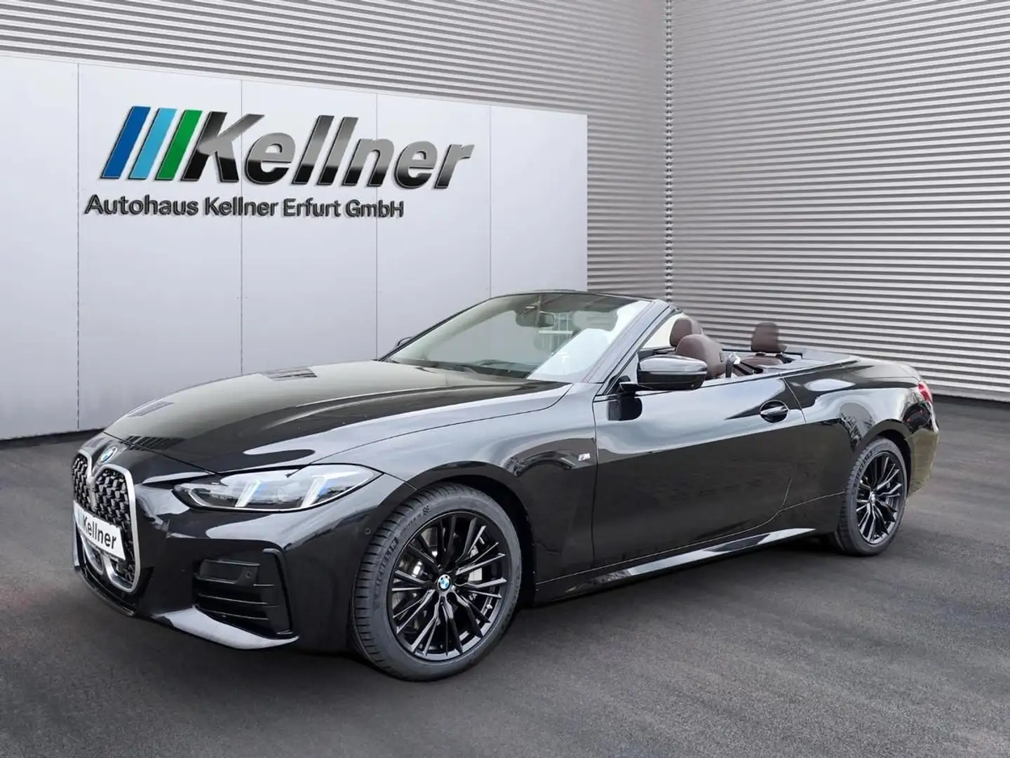 BMW 430 i xDr. Cabrio M-Sport Harman/Kardon+Standh+H Schwarz - 2
