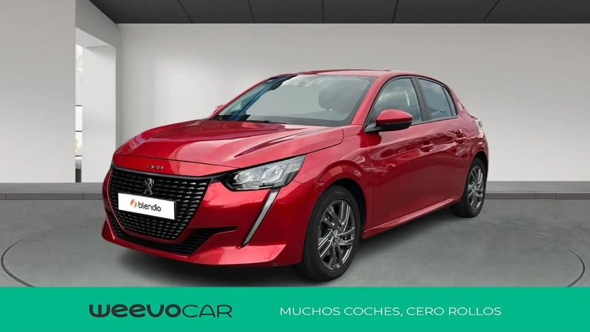 Peugeot 208 1.2 Puretech S&S Active Pack 100 Rouge - 1