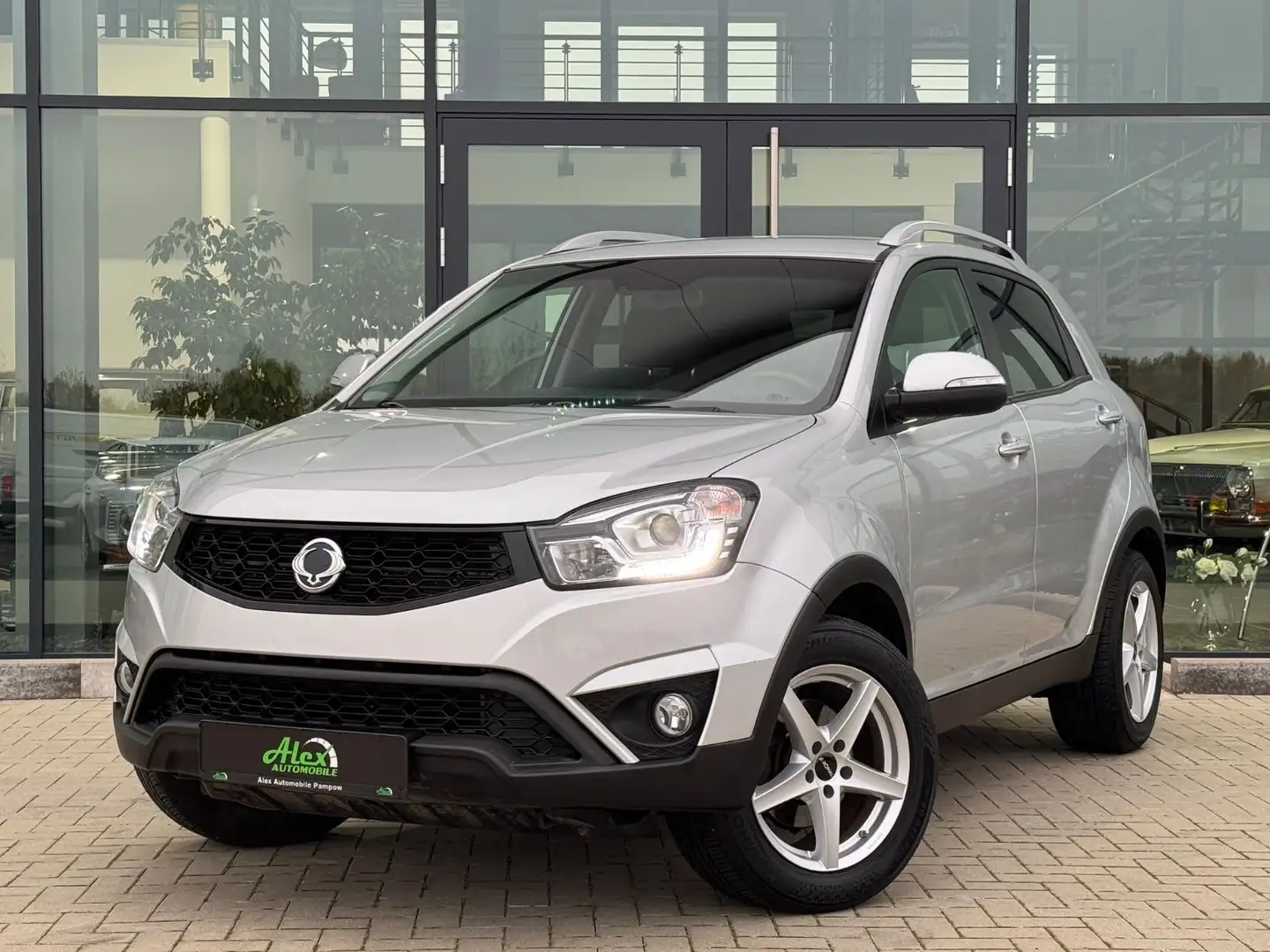 SsangYong Korando 2.2 Automatik 1. Hand Export/Gewerbe Silber - 1