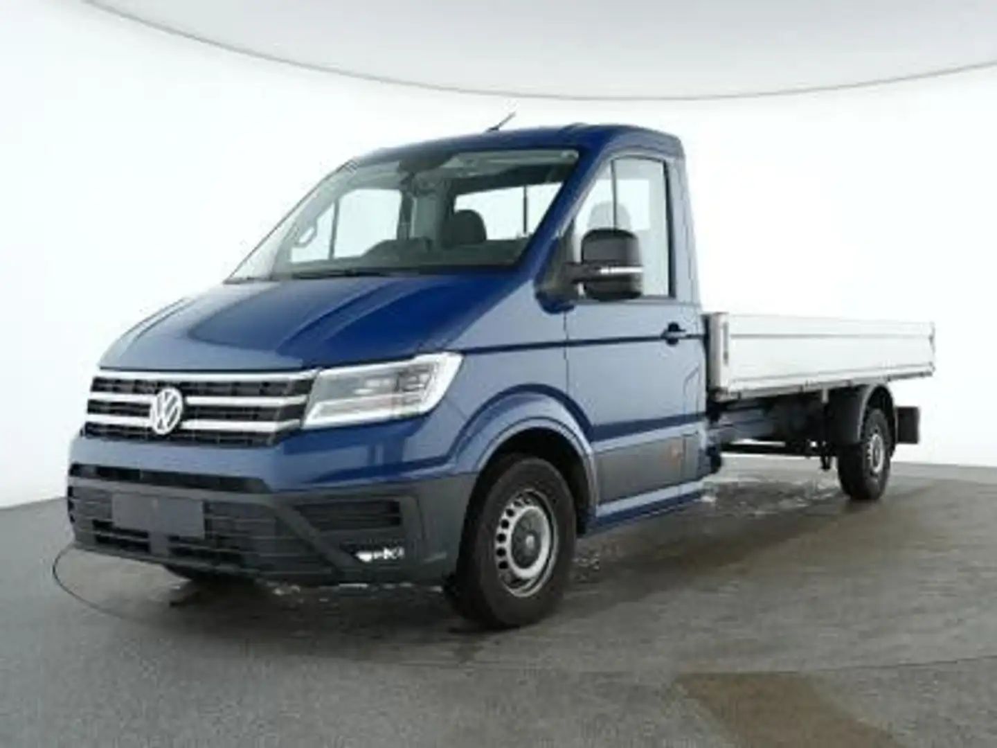 Volkswagen Crafter Pritsche lang Aut Navi LED Sthz Massage Blau - 1