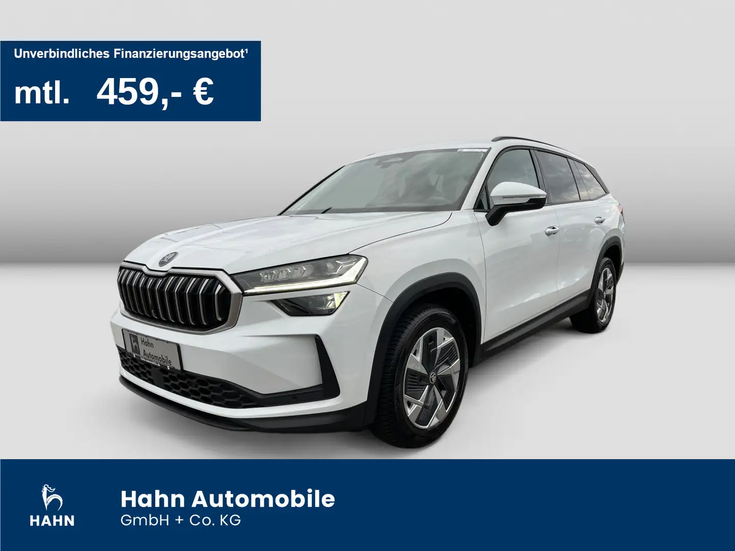 Skoda Kodiaq 2.0TDI DSG 4x4 Selection AHK Navi LED ACC Weiß - 1