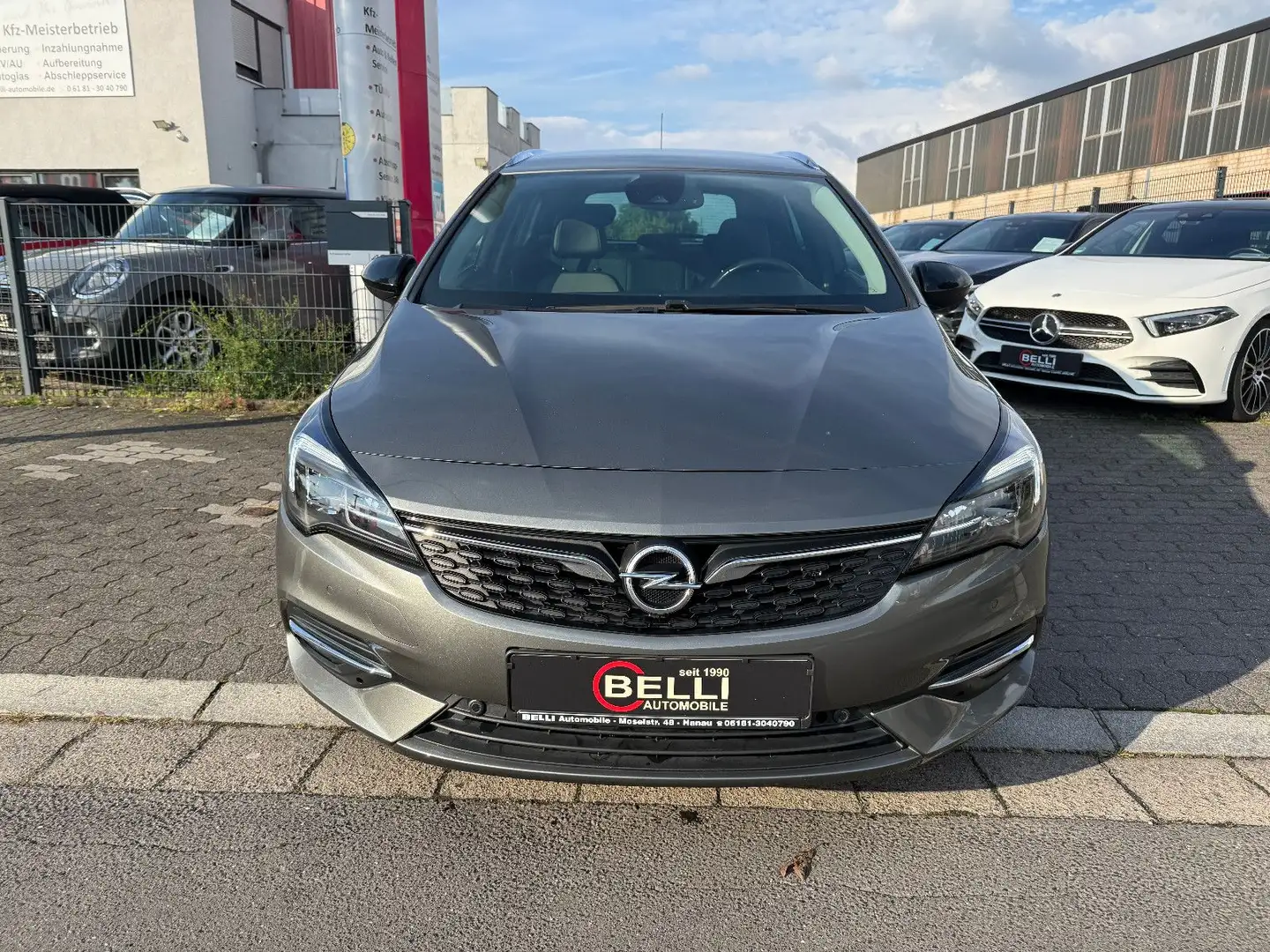 Opel Astra K Sports Tourer Elegance Navi FINANZIERUNG Gris - 2