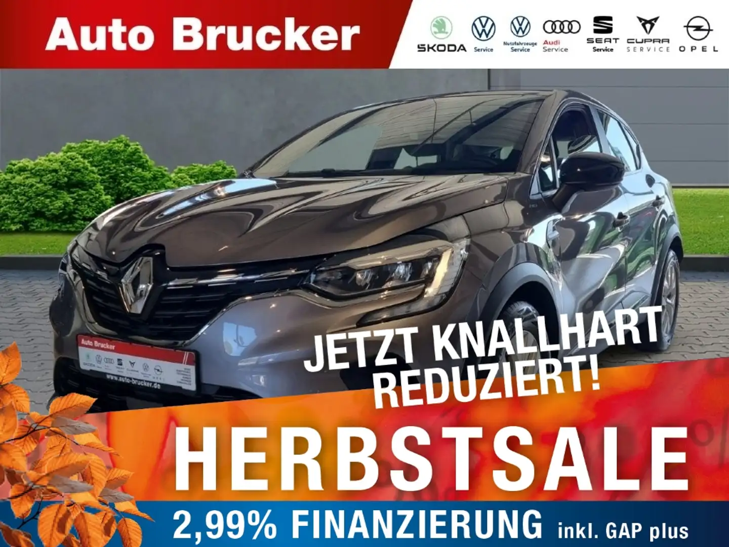 Renault Captur II Experience 1.0 TCe 100+Klimaanlage+Sitzheizung Gris - 1