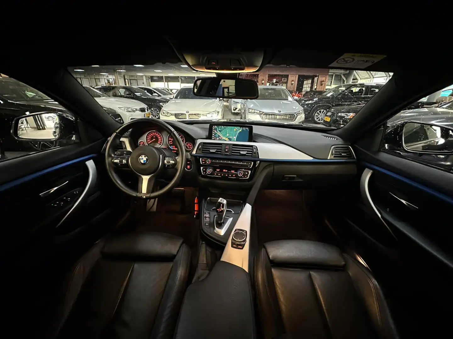 BMW 430 4-serie Gran Coupé 430i High Executive/M-PAKKET/1S Černá - 2