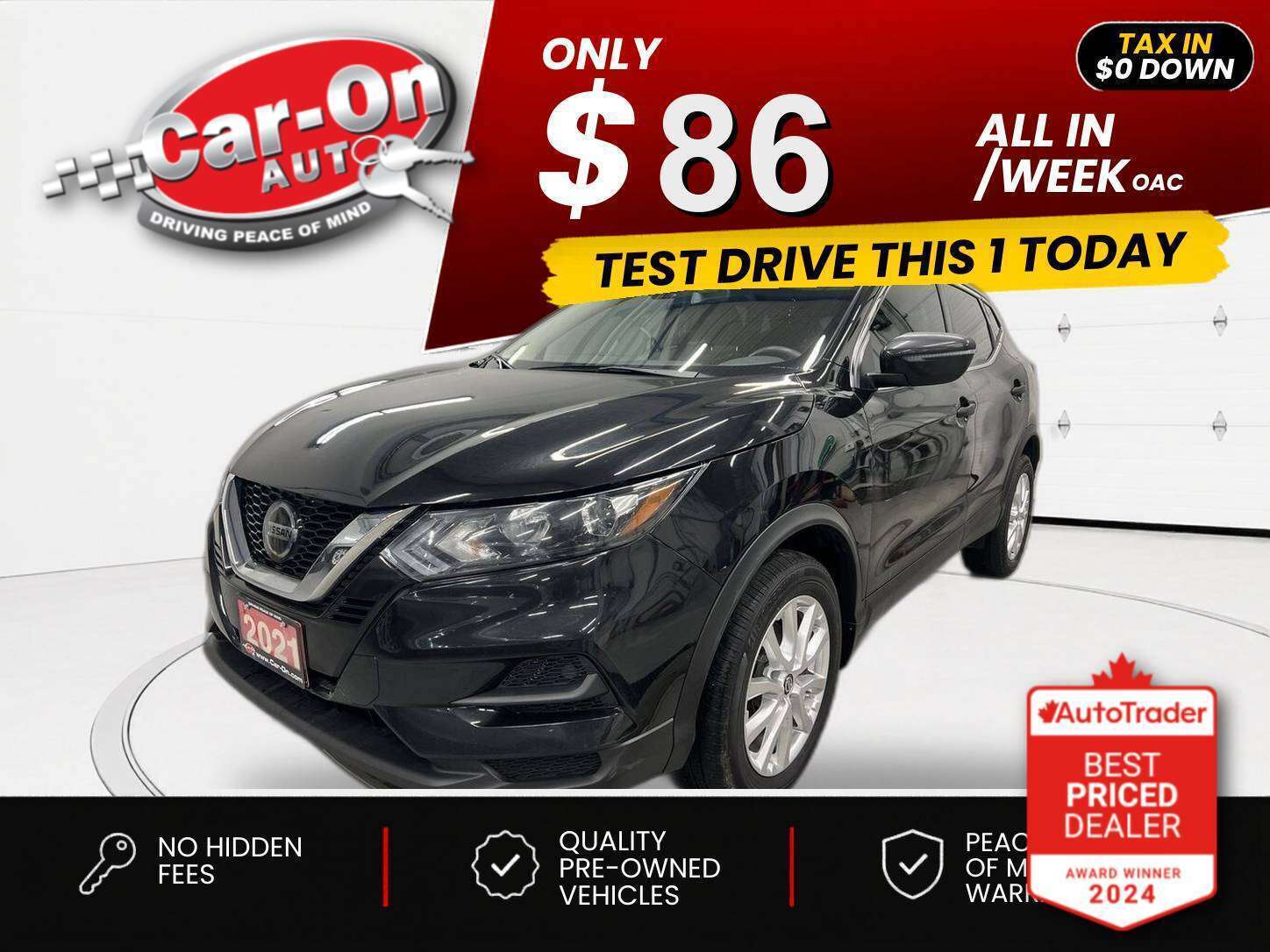 Black 2021 Nissan Qashqai SUV / Crossover Automatic