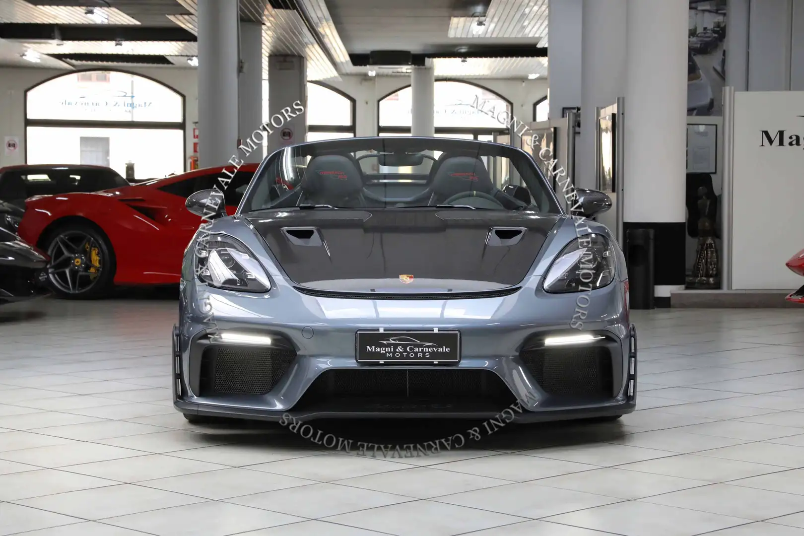 Porsche 718 Spyder RS WEISSACH|CARBOCERAMIC|LIFT SYSTEM|BOSE|CHRONO Grigio - 2