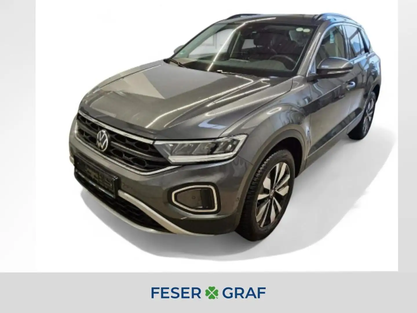Volkswagen T-Roc 1.5 TSI Move DSG/LED/Rear View/Sitzhzg./Navi Grau - 1