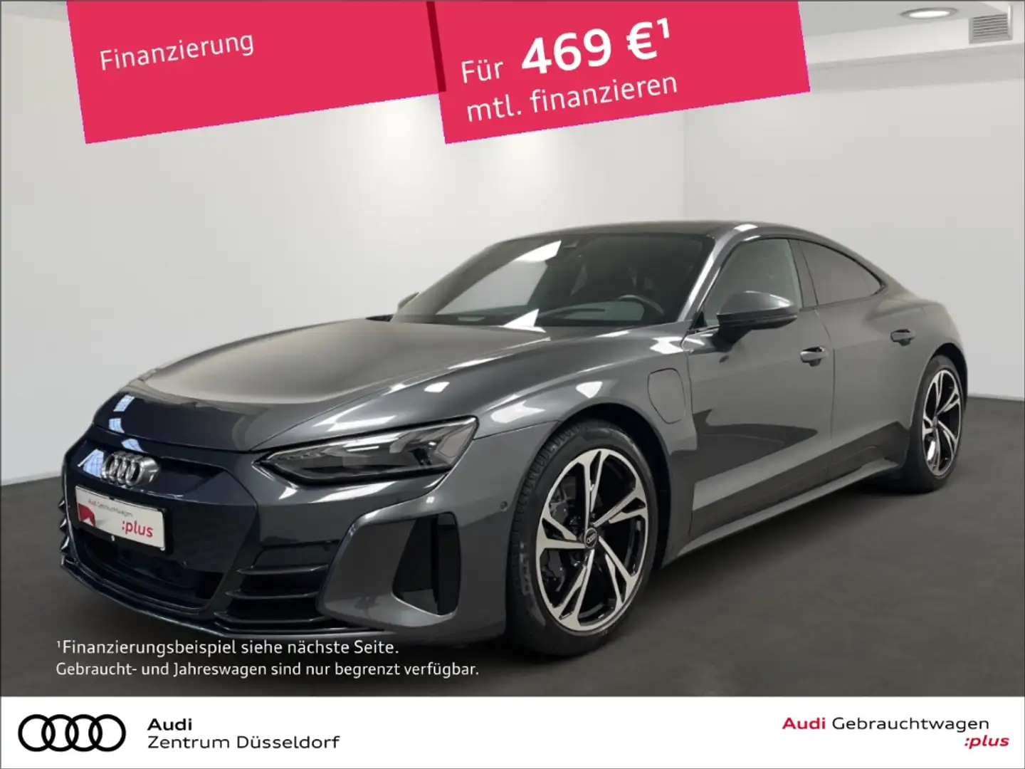 Audi e-tron GT quattro PANO MMI MATRIX HUD ACC 360 Grau - 1