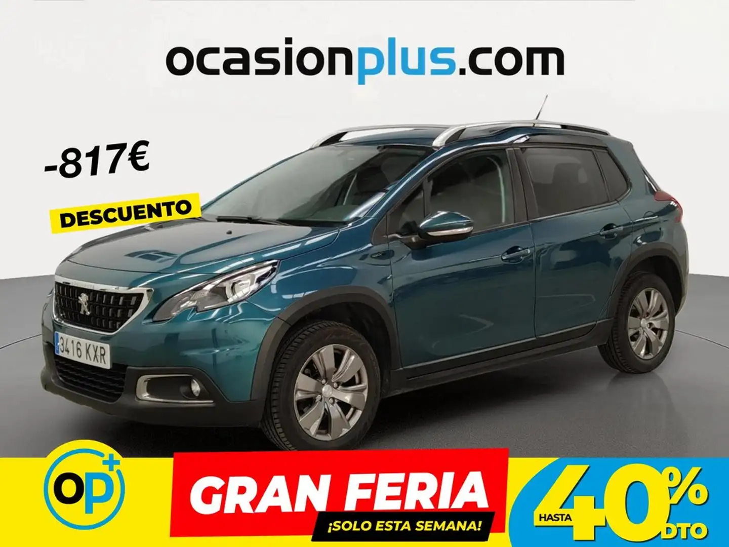 Peugeot 2008 1.2 PureTech S&S Signature 82 Verde - 1