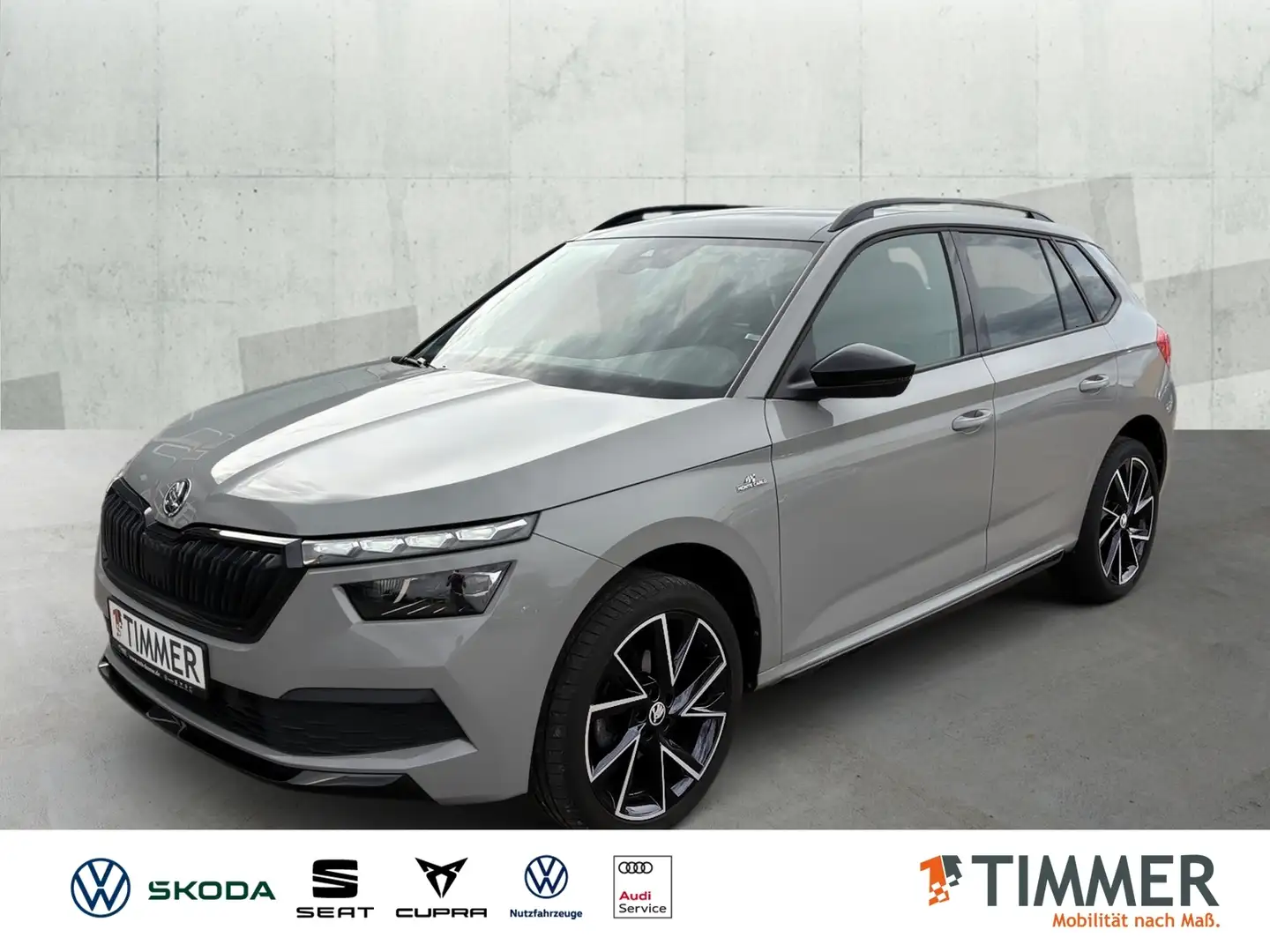 Skoda Kamiq 1.0 TSI Monte Carlo *PANO *LED *APP *SHZ * Grigio - 1