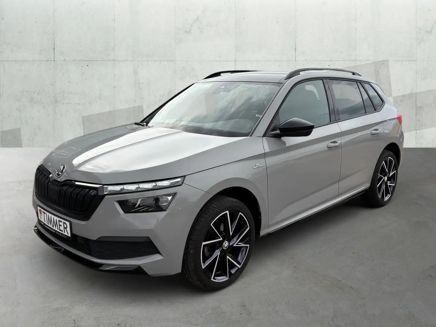 Skoda Kamiq 1.0 TSI Monte Carlo *PANO *LED *APP *SHZ * Grijs - 2