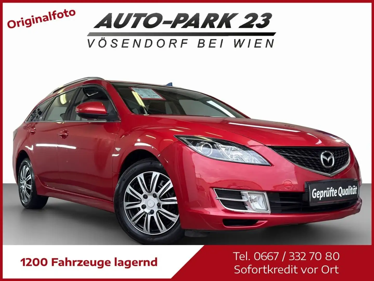 Mazda 6 Mazda6 6 2.0 CD140 Sport Combi **PICKERL8/2027*... Rot - 1
