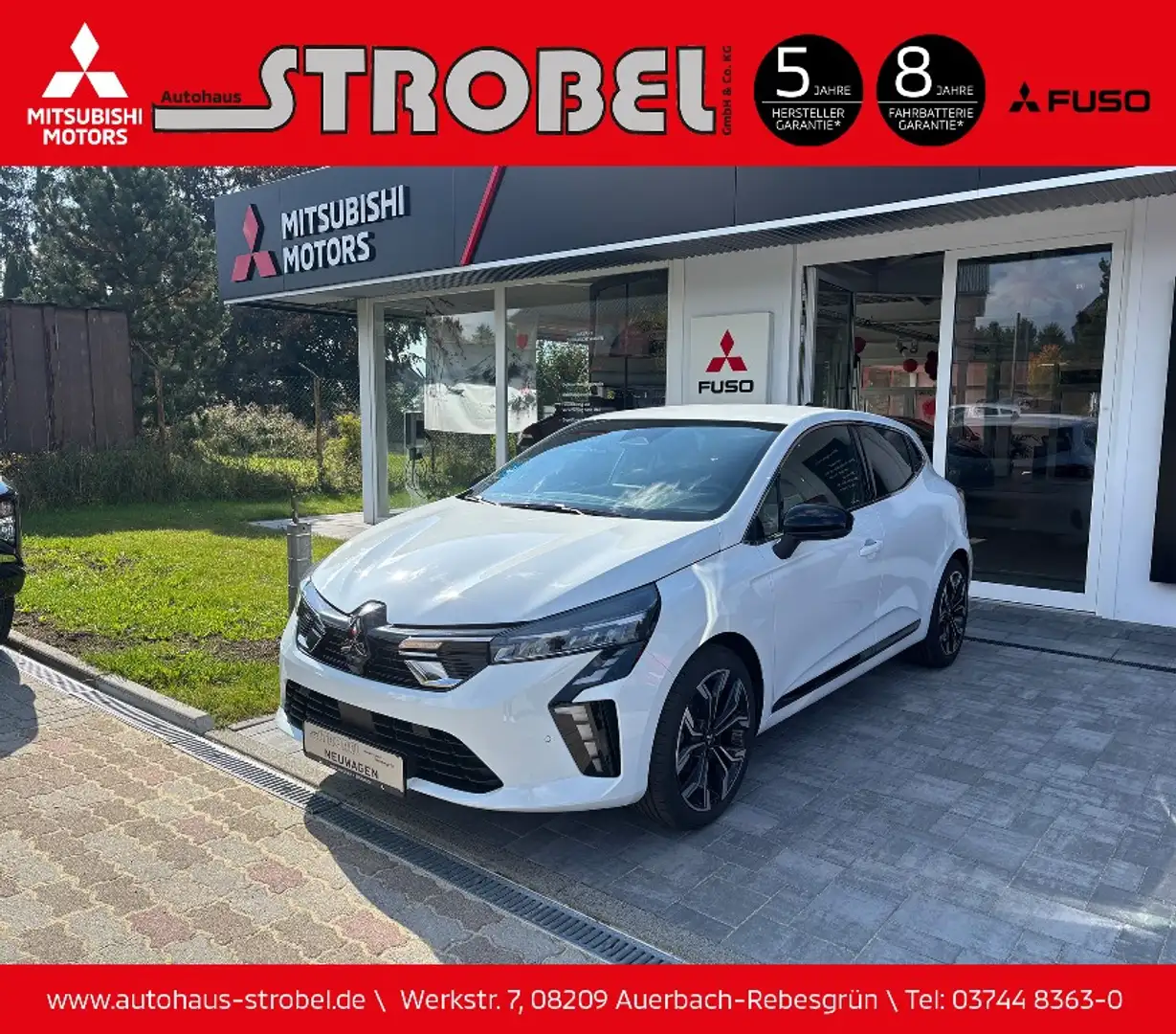 Mitsubishi Colt EDITION 1.0T*LENKRADHEIZUNG*RÜCKFAHRKAMERA* Weiß - 1