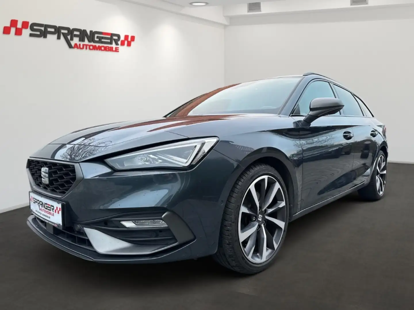 SEAT Leon Sportstourer FR*KEYLESS.GO*RFK*ACC*AHK*NAV* Gri - 1