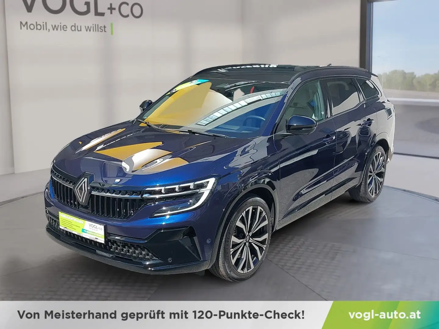 Renault Espace Iconic E-Tech FullHybrid 200 PS Blauw - 1