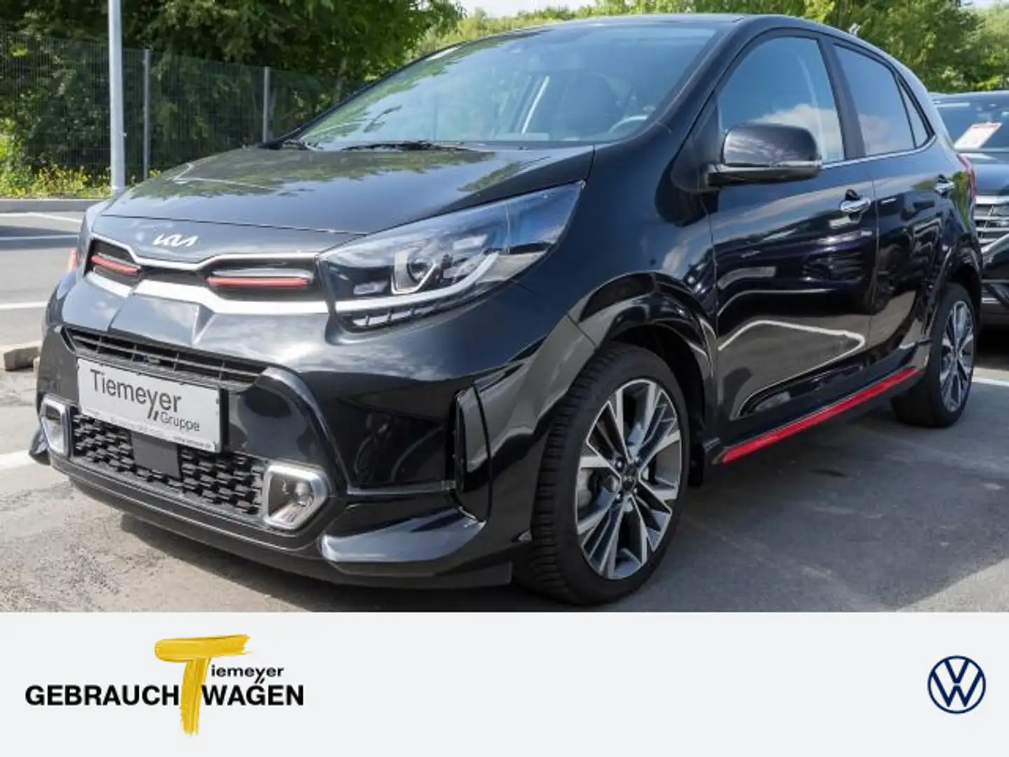 Kia Picanto 1.0 T-GDI GT-LINE NAVI KAMERA PDC Schwarz - 1