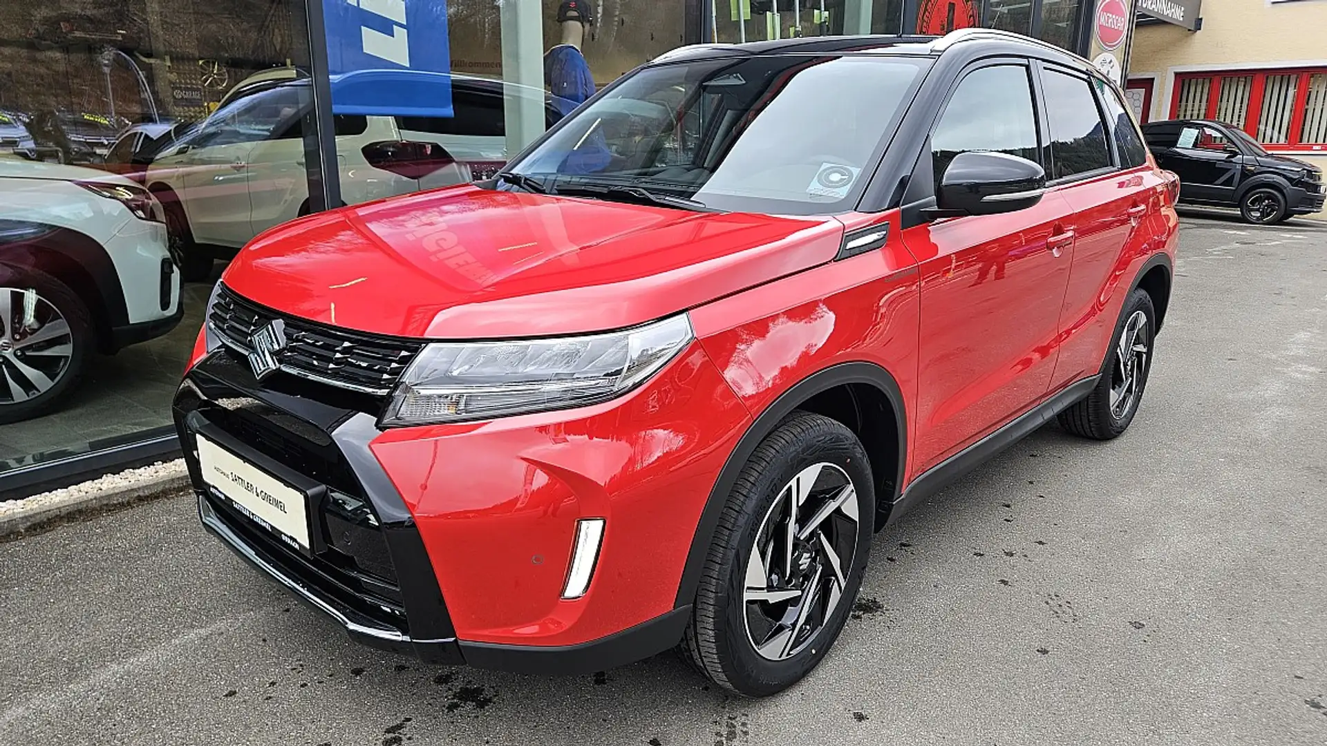 Suzuki Vitara 1,4 Hybrid ALLGRIP flash Aut. Rood - 2