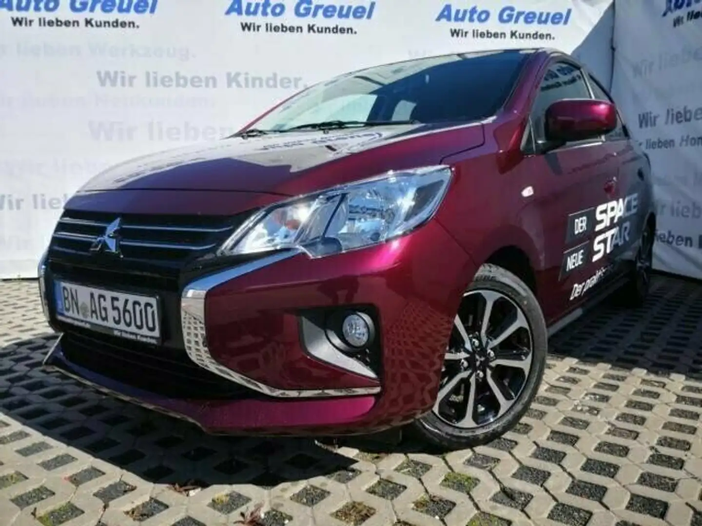 Mitsubishi Space Star 1.2 Select+ Bordeaux-Rot Rouge - 2