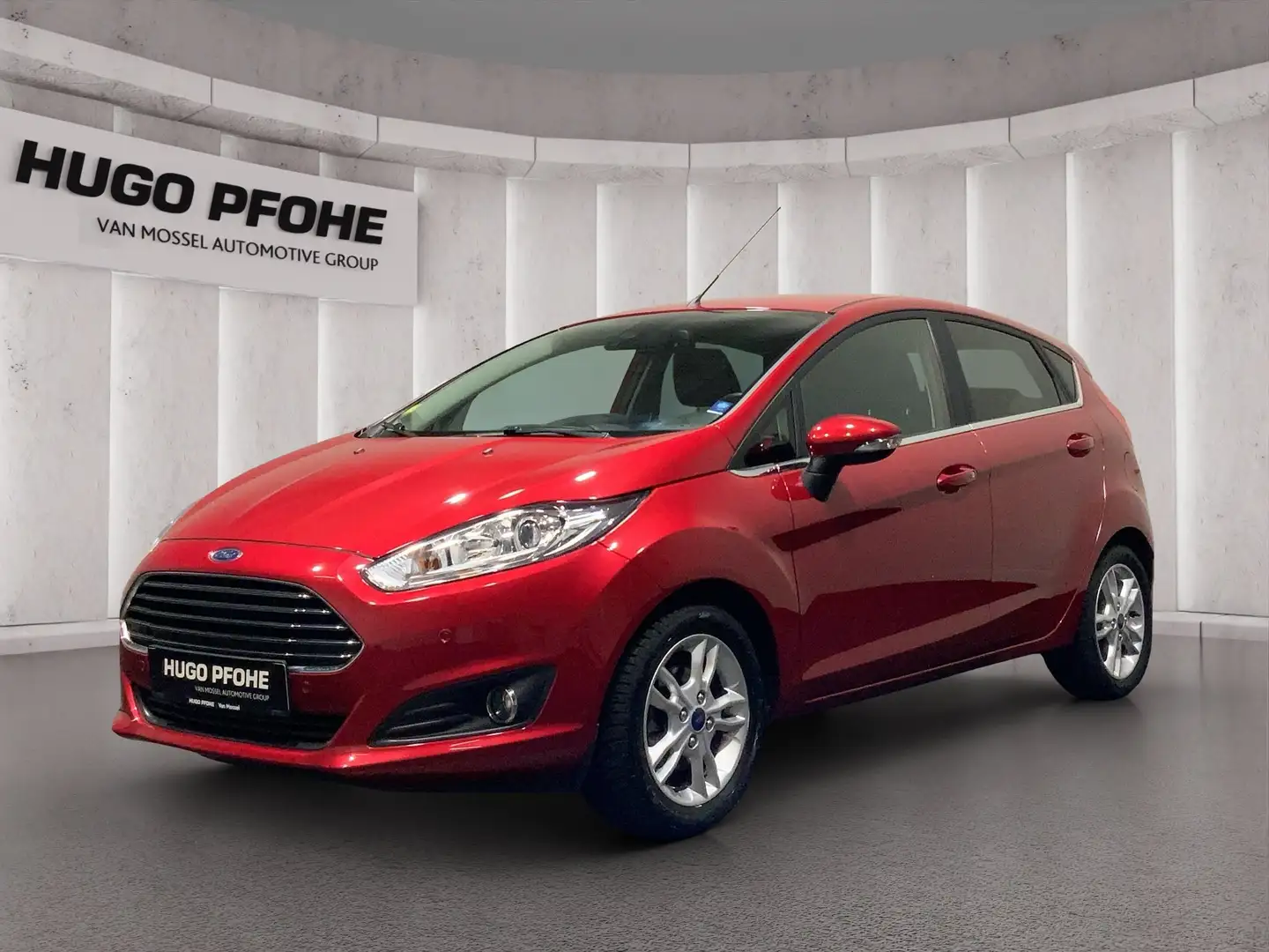 Ford Fiesta 1.0 EcoBoost Titanium 1.0 EcoBoost | BT | GRA | Wi Rouge - 1