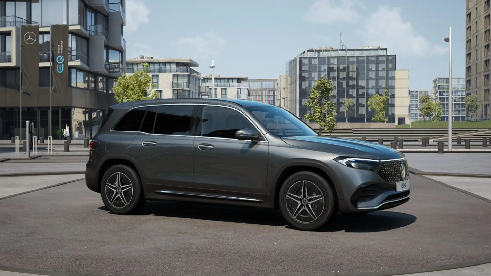 Mercedes-Benz EQB 250 + Österreich-Edition Navi,Rückfahrkamera,Klimaauto Grau - 2