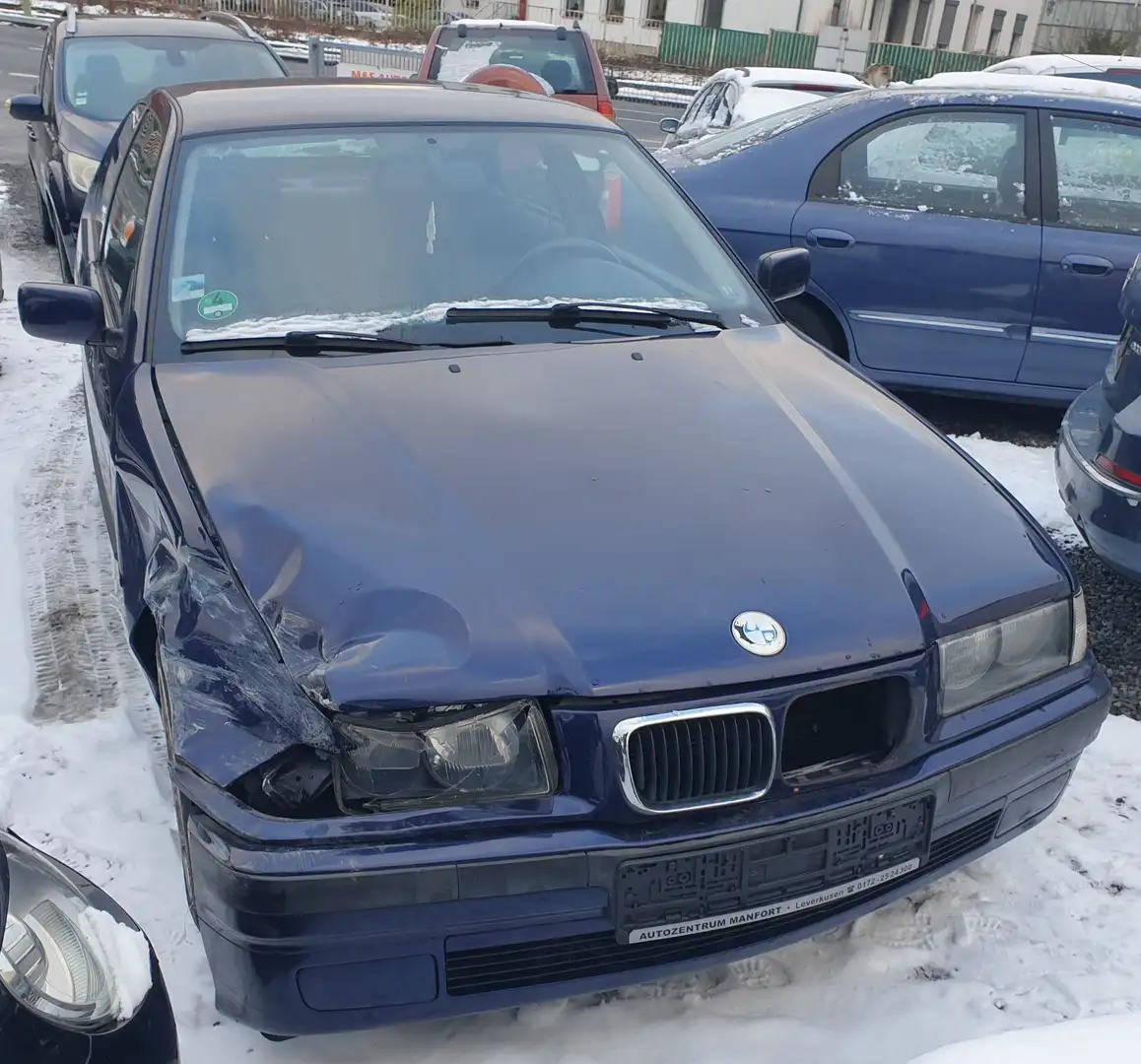 BMW 316 3er 316i compact Comfort Edition.Leder.Klima.Ufal Blau - 1