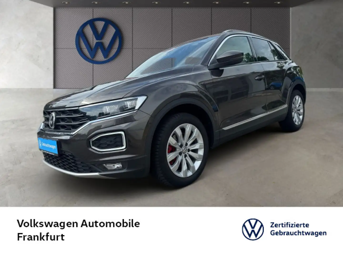 Volkswagen T-Roc 1.5 TSI ACT Sport Navi AHK Spurhalteassist Schwarz - 1