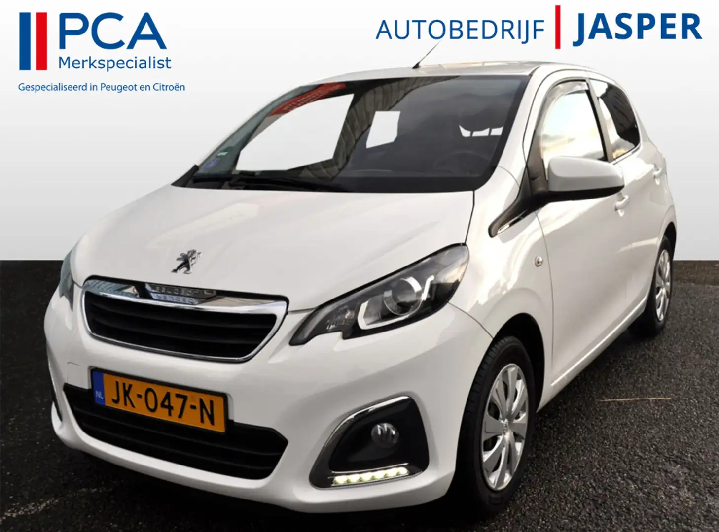 Peugeot 108 1.0i Active A/c chrm egtg Blanc - 1