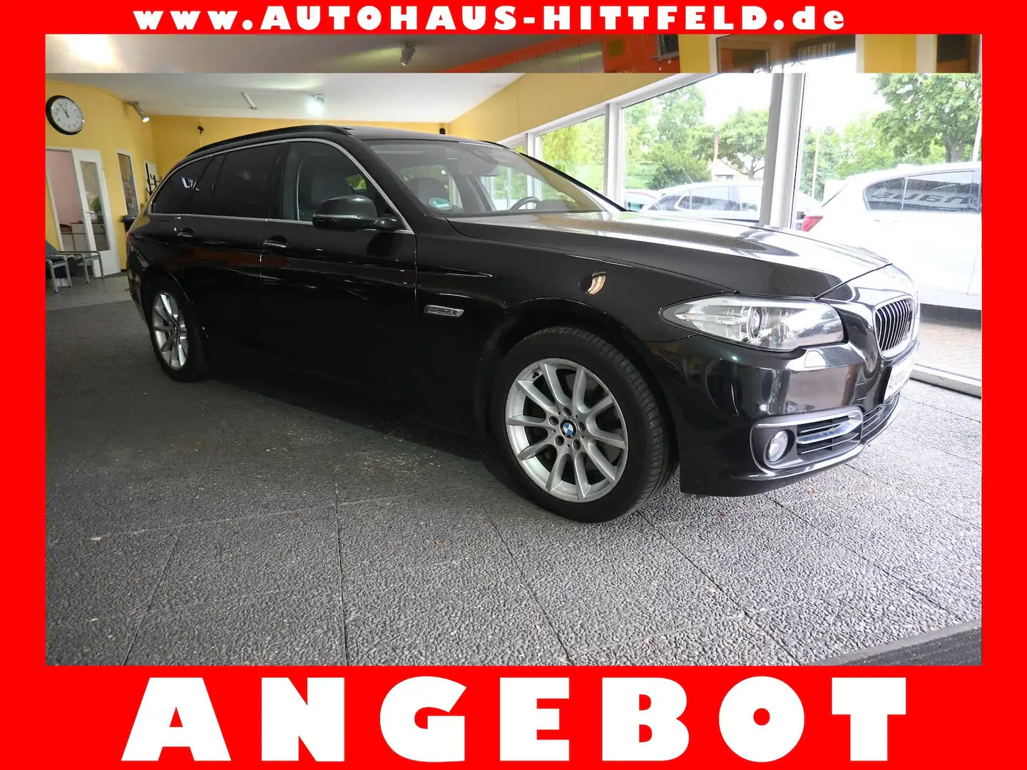 BMW 535 dAut xDrive tour*Luxery-Line*Pano Navi Leder Schwarz - 1