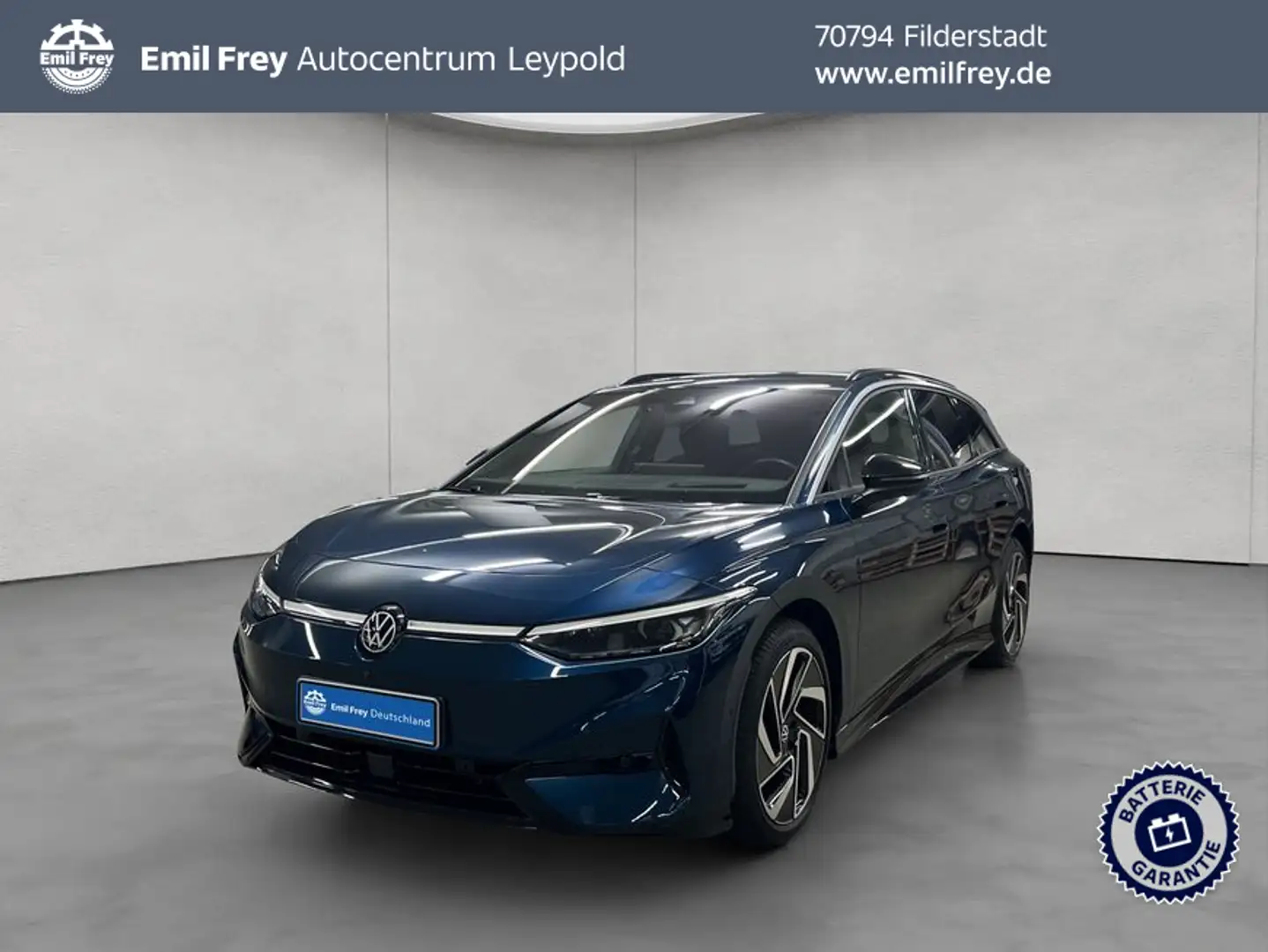 Volkswagen ID.7 Tourer Pro AHK IQ Drive Blau - 1